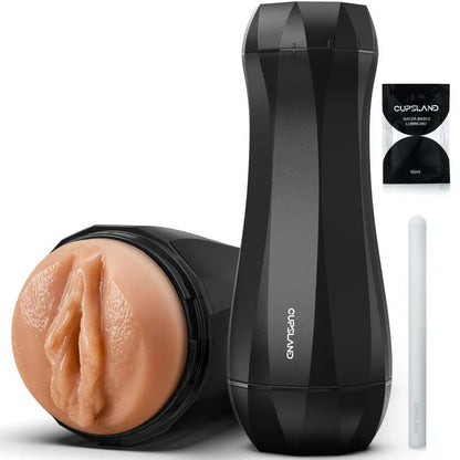 Cupsland-Masturbator Dreifach-Torsion, realistisch, patentierte Technologie