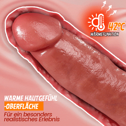 Big Brother – Extra dicker, realistischer Dildo mit 9,84 Zoll maximaler Ausfahr­länge, 7 Stoßmodi + 10 Vibrationsmodi