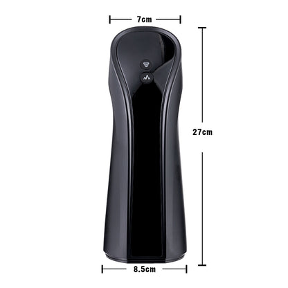 2-in-1 Elektrisch saugender, vibrierender Masturbationsbecher mit 7 Frequenzen
