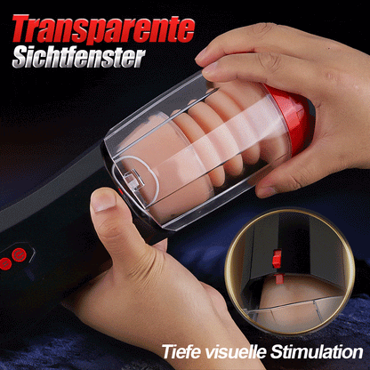 ROKA - Saugen Vibrieren Stoßen Vokalisierung 4 IN 1 Cup Masturbator