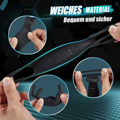 【Heiße neue Produkte】ocheffizienter Penisring durch Vibration mit 9 Frequenzen