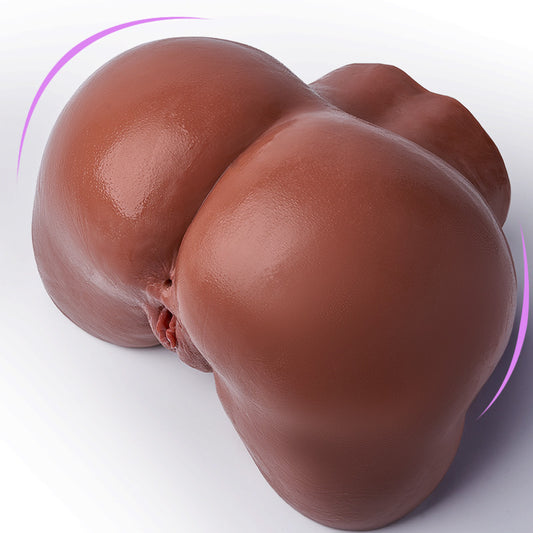 Amina – 10 kg, dunkelbraune Göttinnenform mit großem Hintern – voll und rund, voller Verlangen!